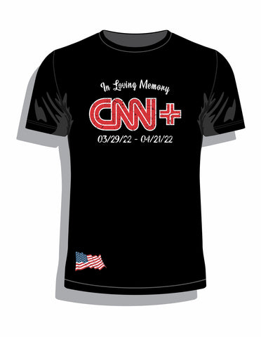 39-52T CNN+ Joke Parody Fake News MSM 100% cotton Tee Shirt